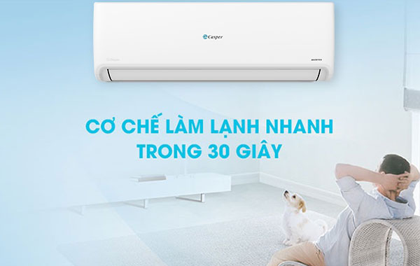 máy lanh Casper Flagship GSC-IP25 Series 2021 - chế độ làm lạnh nhanh Turbo